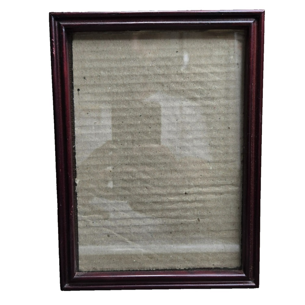 Fetco International Wood Picture Photo Frame 6.5x4.7 Cherry Red Tabletop L31557